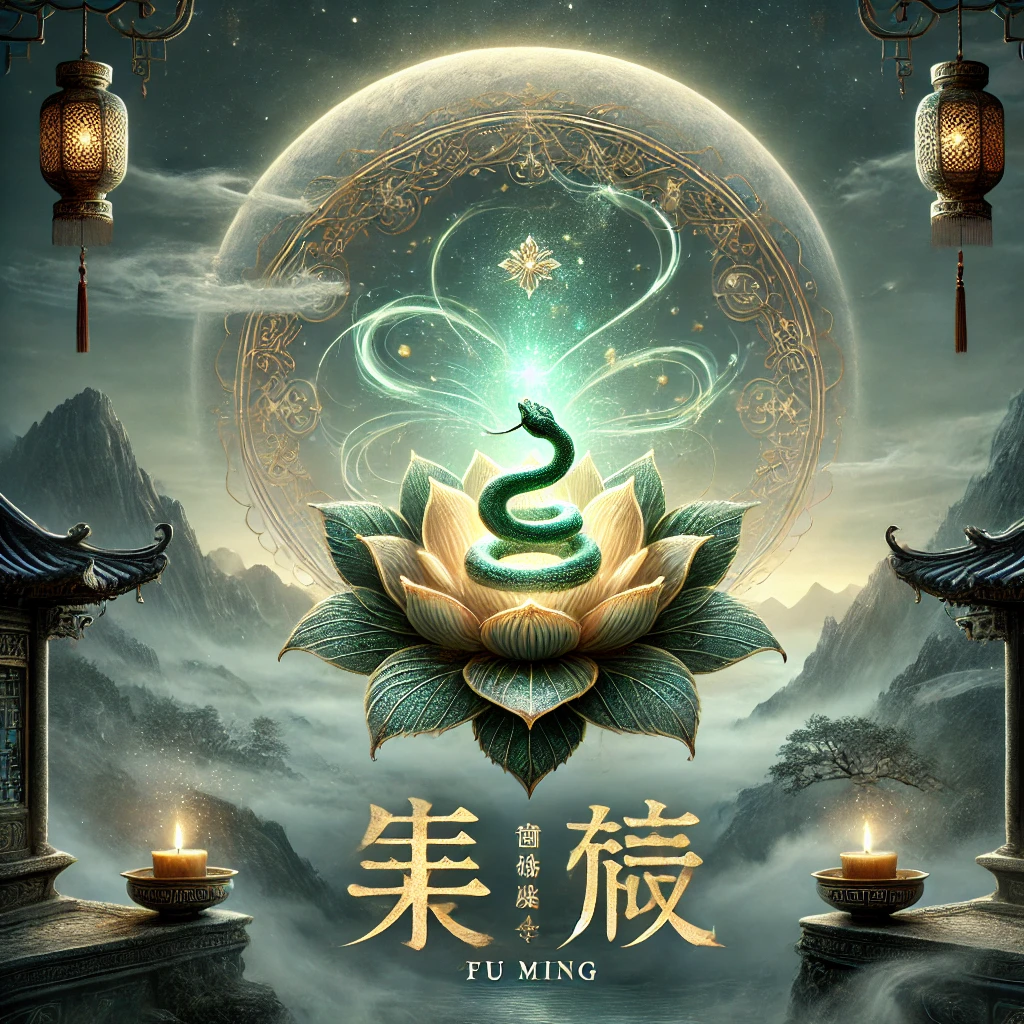 Sampul novel Fu Ming